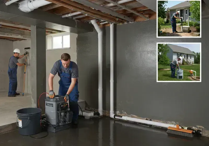 Basement Waterproofing and Flood Prevention process in Youngsville, LA